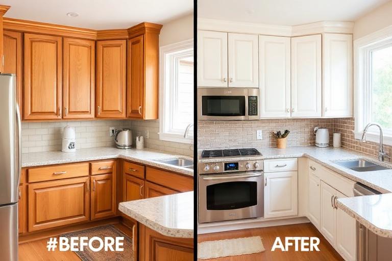 Kitchen cabinet refacing Stilwell KS